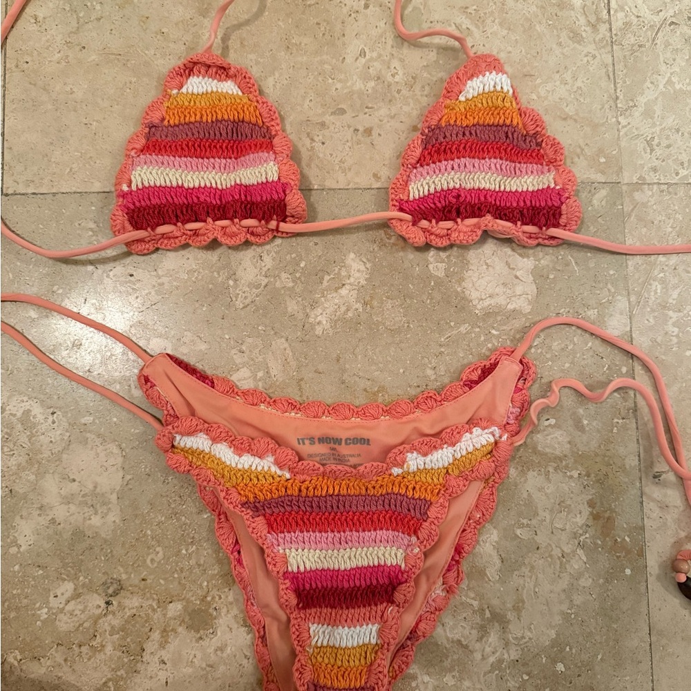 It’s Now Cool Crochet Bikini Bottoms - Picture 2 of 3